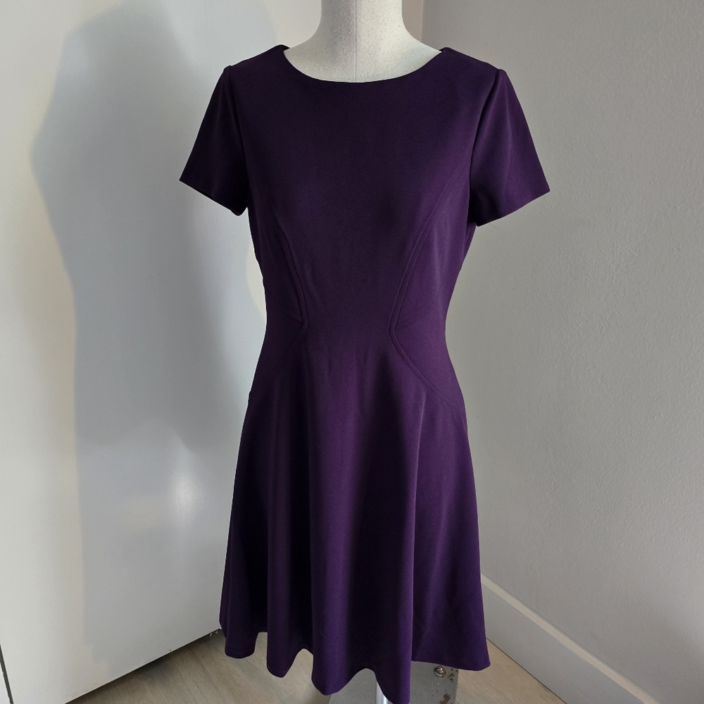 DKNY Dark Purple Women's Dress SZ 6